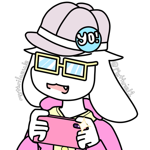 @CommanderToreba's sticker doing a wotagei dance.